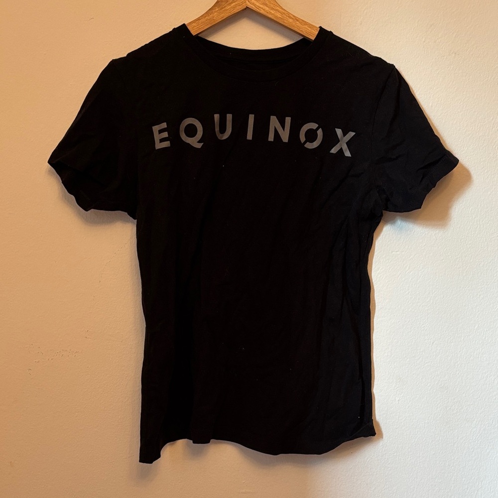 Equinox Black Short Sleeve Women's Tee